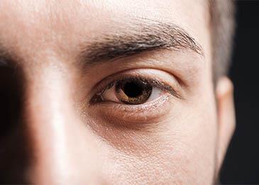 العين ترقص على الموسيقى