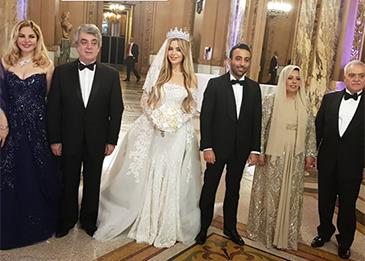 اضغط لمشاهدة الفيديو: حفل زفاف خيالي لحفيدة نائب رئيس عربي سابق في باريس!
