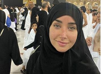 هنا الزاهد "بالحجاب" في أول ظهور لها بعد الانفصال