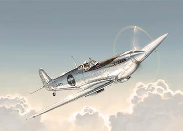 في رحلتها حول العالم ... دار أي دبليو سي شافهاوزن تدعم طائرة "سبيتفاير الفضية"