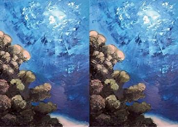 أول معرض فني في أعماق البحر الأحمر .. والزوار غطاسون