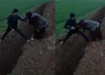 شهامة شاب تتحول إلى كارثة .. فيديو