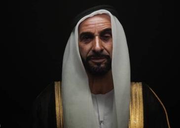تقنية الهولوغرام تعيد الشيخ زايد بن آل نهيان للحياة في مئويته!