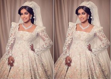 بالصور .. الفنانة عنود تشارك الجمهور صور من حفل زفافها