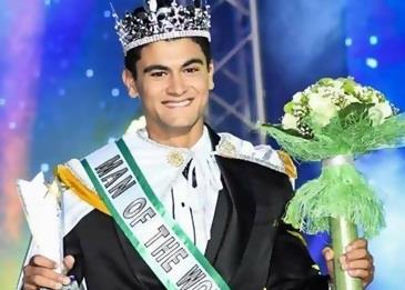مصري فائز بمسابقة ملك جمال العالم