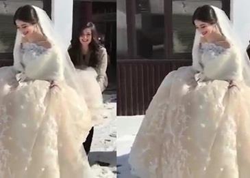 مصور حفل زفاف ينبهر بجمال العروس .. شاهد ماذا فعل