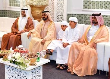 احتفال الشيخ محمد بن راشد بزفاف ابنته بدبي .. فيديو