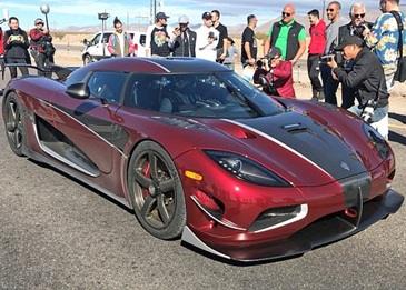 بالفيديو .. شاهد أسرع سيارة في العالم