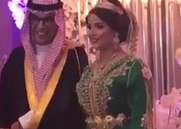 بالفيديو.. حفل زفاف أسطوري لرجل أعمال سعودي من مغربية