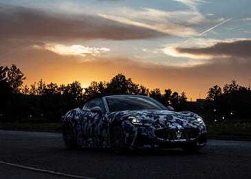 مازيراتي تكشف عن صور النموذج الأولي لسيارة جران كابريو الجديدة