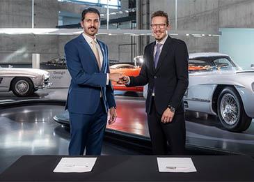 الكشف عن أول مدينة في العالم تحمل علامة مرسيدس-بنز في دبي