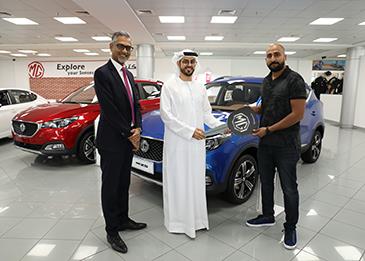 ’إم جي‘ تقدّم مركبة MG ZS الجديدة كلّياً إلى الفائز في المسابقة الخاصّة بمعرض ’جيتكس شوبر‘