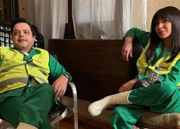 فيلم الجواهرجي  يجمع منى زكي ومحمد هنيدي بعد 24 عامًاً