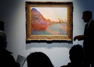 لوحة فنية لمونييه تباع ب 110 مليون دولار