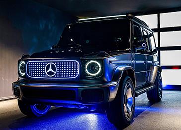 سيارة Concept EQG من مرسيدس-بنز  تصل إلى الإمارات