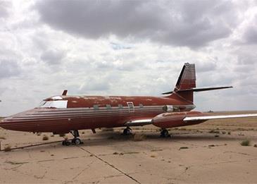 طائرة ألفيس بريسلي الخاصة على دوبيزل!