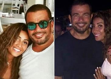 اضغط لمشاهدة الفيديو: فيديو رومانسي جديد للثنائي عمرو دياب ودينا الشربيني