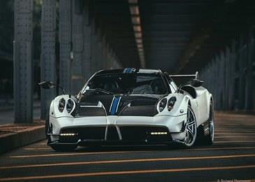 كواليس تصوير سيارة Pagani Huayra التي يبلغ ثمنها 2.5 مليون دولار