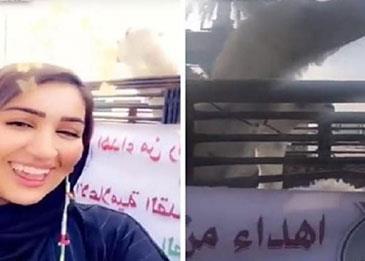 اضغط لمشاهدة الفيديو: مالك إبل يهدي مذيعة  MBCناقة!