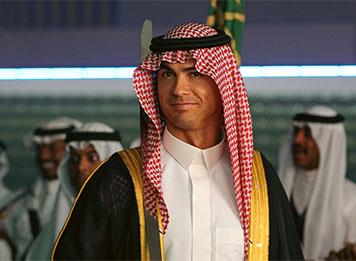 كريستيانو رونالدو يعلن انه يعتبر نفسه سعودياً