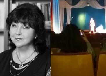 اضغط لمشاهدة الفيديو: وفاة فنانة روسية على المسرح أمام جمهورها!
