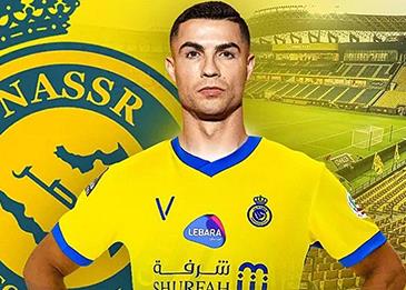 رونالدو بحفل تقديمه في نادي النصر يعلن أنه فخور بقراره