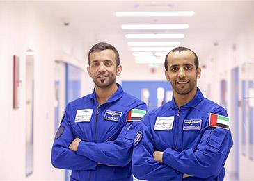 هزاع المنصوري رائد الفضاء الإماراتي الأساسي للانطلاق للمحطة الدولية