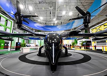 إطلاق التاكسي الجوي في أبوظبي بالعام 2025