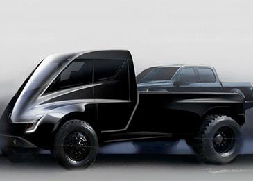 الكشف عن سيارة تيسلا القادمة من فئة بيك آب