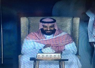 ولي العهد السعودي يحضر افتتاح مونديال كأس العالم في روسيا
