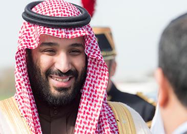 هكذا تم الترحيب بولي العهد في باريس!