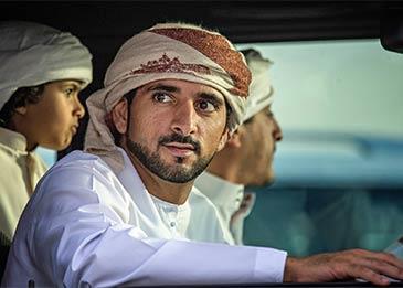 ولي عهد دبي يشارك في عملية إنقاذ لحيوان "المها"