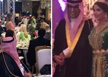 اضغط لمشاهدة الفيديو: 10 رجال لحمل هدايا عريس سعودي لعروسه المغربية