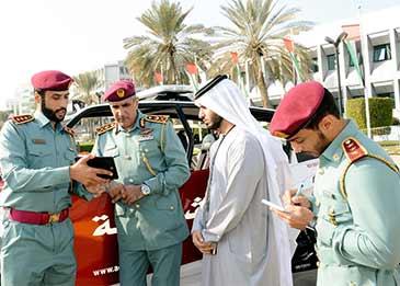 "شرطة أبوظبي" تدشن مبادرة لتقسيط المخالفات المرورية لمدة عام من دون فوائد