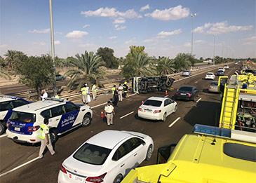 شرطة أبوظبي تطلق مسرعًا لخفض وفيات الحوادث
