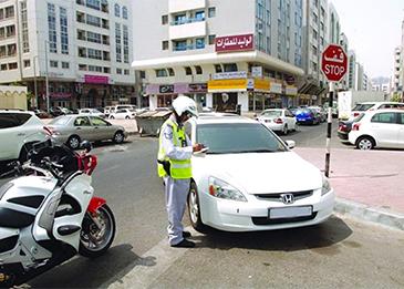 بدء فترة تخفيض المخالفات المرورية بعجمان