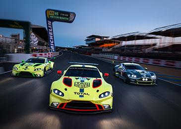 للمرة الأولى في سباق لومان للتحمّل... سيارة Aston Martin Vantage GTE الجديدة تظهر لـ 24 ساعة