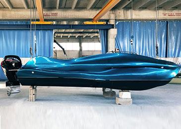 انطلاق أول قارب في العالم مطبوع بتقنية الطباعة ثلاثية الابعاد في أولى رحلاته