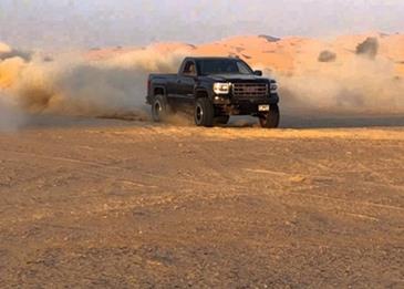 ماذا حصل في صحراء السعودية؟