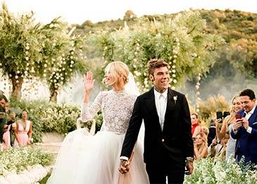 زفاف المصممة الإيطالية كيارا فيراني يضاهي زفاف ميغان ماركل وهاري