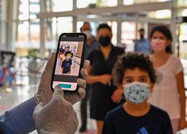 فحص EDE هو نظام للكشف السريع عن كورونا بواسطة الهاتف المتحرك