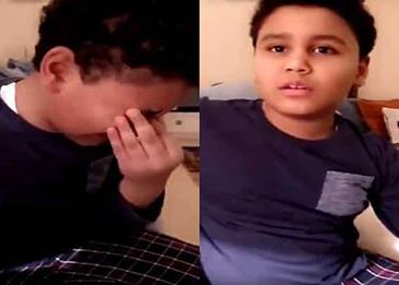 اضغط لمشاهدة الفيديو: فاشينستا سعودية توثق ردة فعل ابنها على خبر وفاة جدته!