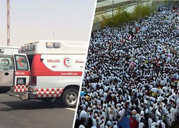 شاهد بالفيديو: حاج يؤدي مناسك الحج وهو يرقد في غيبوبة كاملة!