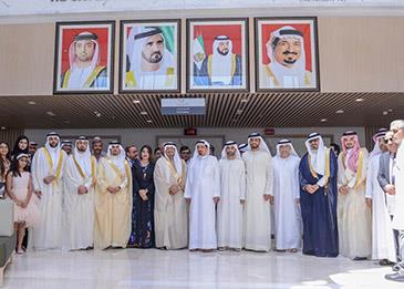 الشيخ حميد بن راشد النعيمي يفتتح المستشفى السعودي الألماني في عجمان