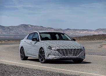 هيونداي تكشف عن التصميم الجديد لطراز سيارة إلنترا "إن لاين"