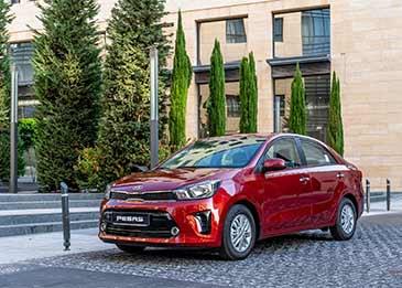 سيارة كيا بيجاس سيدان المدمجة والرحبة في أسواق الإمارات للمرة الأولى