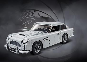 اكتشفوا أسرار Aston Martin DB5 أكثر سيارات جيمس بوند شهرة مع LEGO