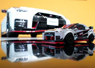 مجموعة ليغو تكشف عن نموذج ليغو رائع من سيارة نيسان "جي تي أر نيسمو"