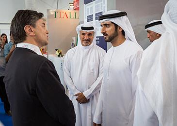 فخامة الأداء والتصميم الإيطالي تجذب الأنظار في معرض دبي العالمي للقوارب