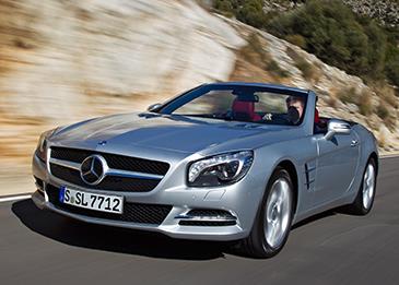 مرسيدس تطور موديل جديد من سيارتها " SL" بمقابض مختفية